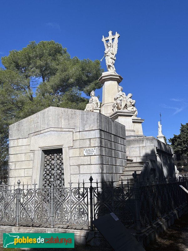 Reus - Cementiri. Panteó Òdena-Yglesias (Foto: Albert Esteves, 2024) Reus - Cementiri. Panteó Òdena-Yglesias