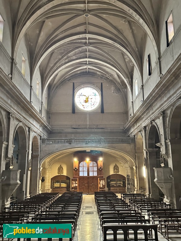 Riudoms - Església de Sant Jaume (Foto: Albert Esteves, 2024) Riudoms - Església de Sant Jaume