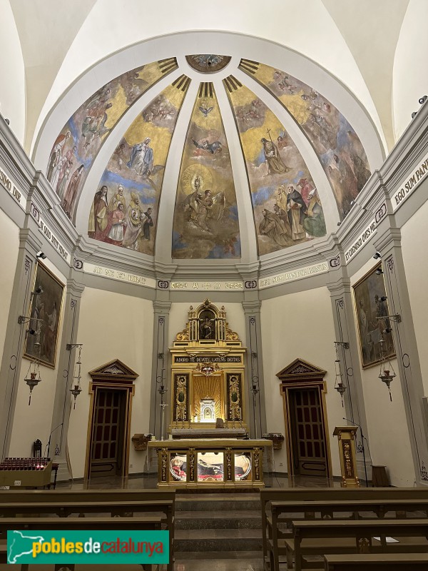 Riudoms - Església de Sant Jaume. Capella del Santíssim (Foto: Albert Esteves, 2024) Riudoms - Església de Sant Jaume. Capella del Santíssim