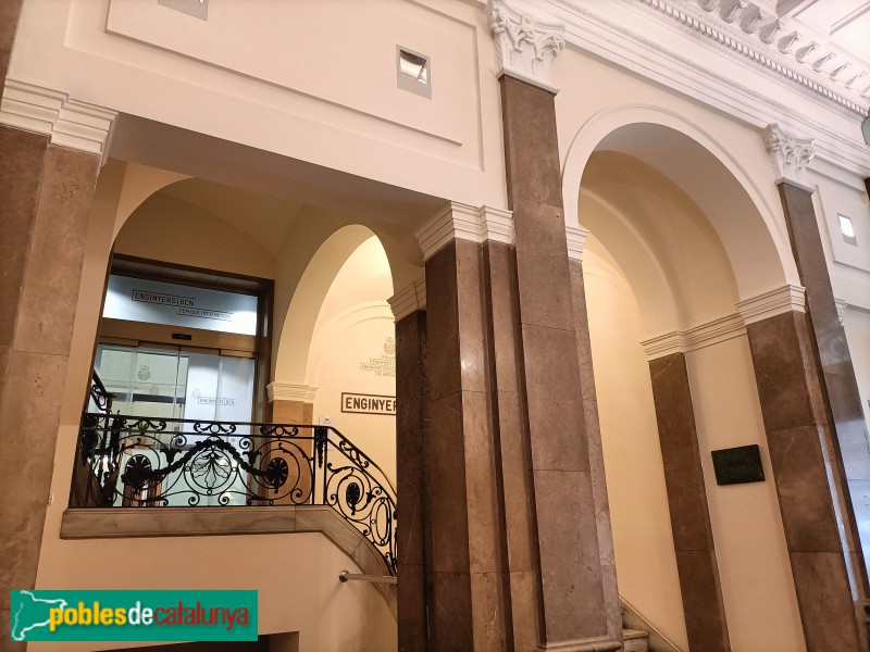 Barcelona - Seu del Col·legi d'Enginyers Tècnics (Foto: Anna Corcoll, 2024) Barcelona - Seu del Col·legi d'Enginyers Tècnics