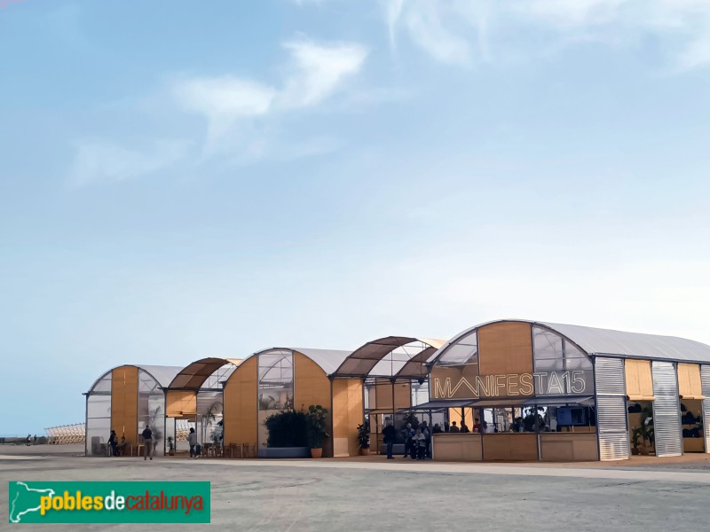 Sant Adrià del Besòs - Les Tres Xemeneies (Manifesta15). Ojo Studio (Foto: Anna Corcoll, 2024) Sant Adrià del Besòs - Les Tres Xemeneies (Manifesta15). Ojo Studio