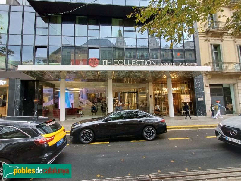 Barcelona - Hotel Calderón (Foto: Sergi Suárez, 2024) Barcelona - Hotel Calderón