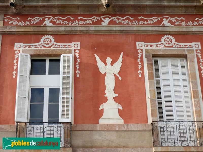 Barcelona - Parc de la Ciutadella - Palau del Governador. Façana principal (Foto: Valentí Pons, 2024) Barcelona - Parc de la Ciutadella - Palau del Governador. Façana principal