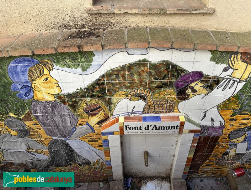 Botarell - Nucli antic. Font d'Amunt (Foto: Albert Esteves, 2024) Botarell - Nucli antic. Font d'Amunt