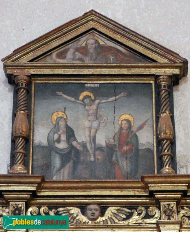 Vinyols i els Arcs - Retaule del Roser (Foto: Albert Esteves, 2024) Vinyols i els Arcs - Retaule del Roser