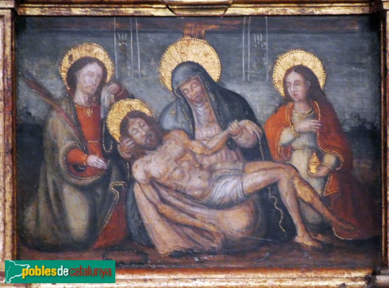 Vinyols i els Arcs - Retaule del Roser (Foto: Albert Esteves, 2024) Vinyols i els Arcs - Retaule del Roser