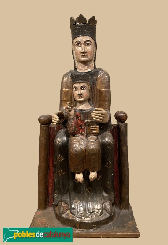 Museu Episcopal de Vic - Marededéu de Santa Maria del Pla del Penedès (Foto: Albert Esteves, 2022) Museu Episcopal de Vic - Marededéu de Santa Maria del Pla del Penedès