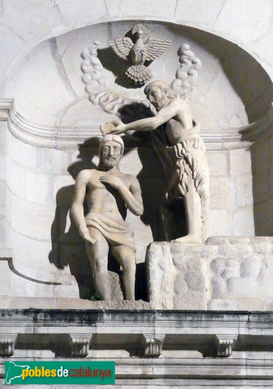 Valls - Església de Sant Joan Baptista. Portada (Foto: Albert Esteves, 2024) Valls - Església de Sant Joan Baptista. Portada