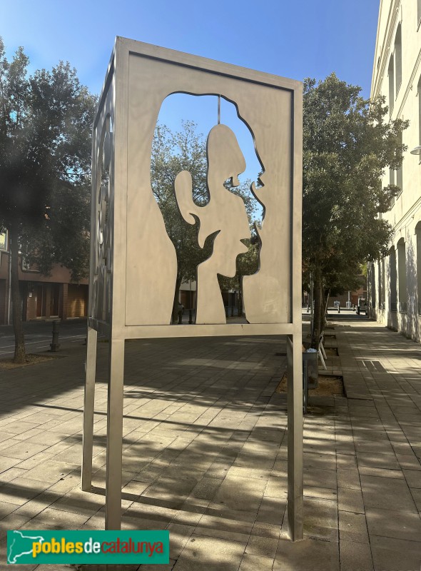 Salt - Escultura Humanitats (Foto: Albert Esteves, 2024) Salt - Escultura Humanitats