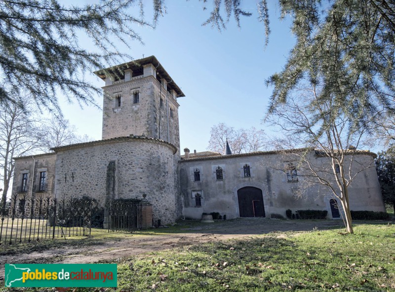 Salt - Casa del Marquès de Camps (Mas Ribot) (Foto: <i>Raül Costal -invarquit.gencat.cat-</i>, 2023) Salt - Casa del Marquès de Camps (Mas Ribot)