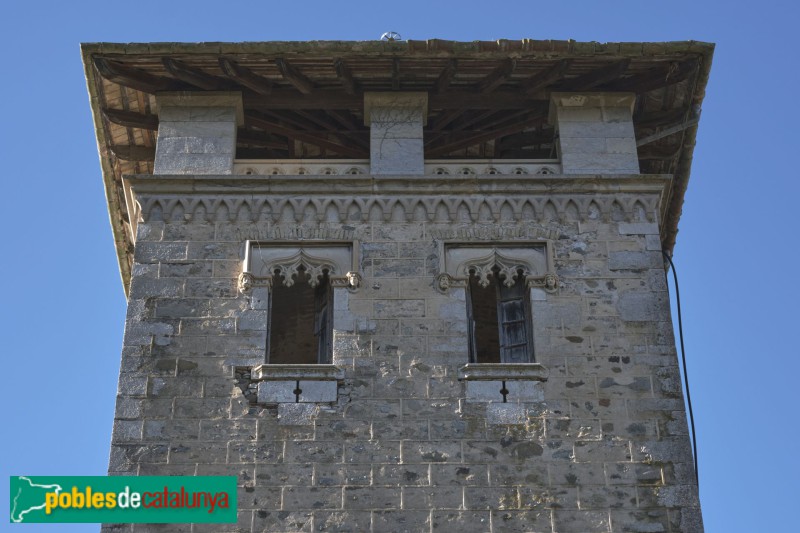 Salt - Casa del Marquès de Camps (Mas Ribot) (Foto: <i>Raül Costal -invarquit.gencat.cat-</i>, 2023) Salt - Casa del Marquès de Camps (Mas Ribot)