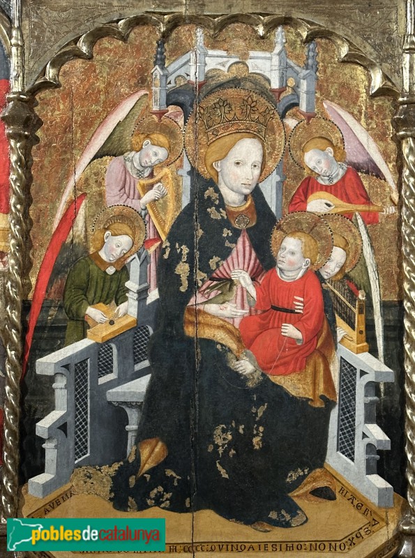 Vilafranca del Penedès - Retaule de la Mare de Déu (Vinseum) (Foto: Albert Esteves, 2024) Vilafranca del Penedès - Retaule de la Mare de Déu (Vinseum)