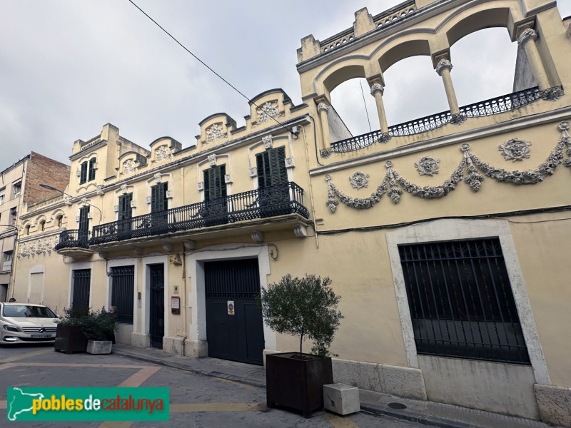 Vilafranca del Penedès - Casa Antoni Galtés (Foto: Albert Esteves, 2024) Vilafranca del Penedès - Casa Antoni Galtés