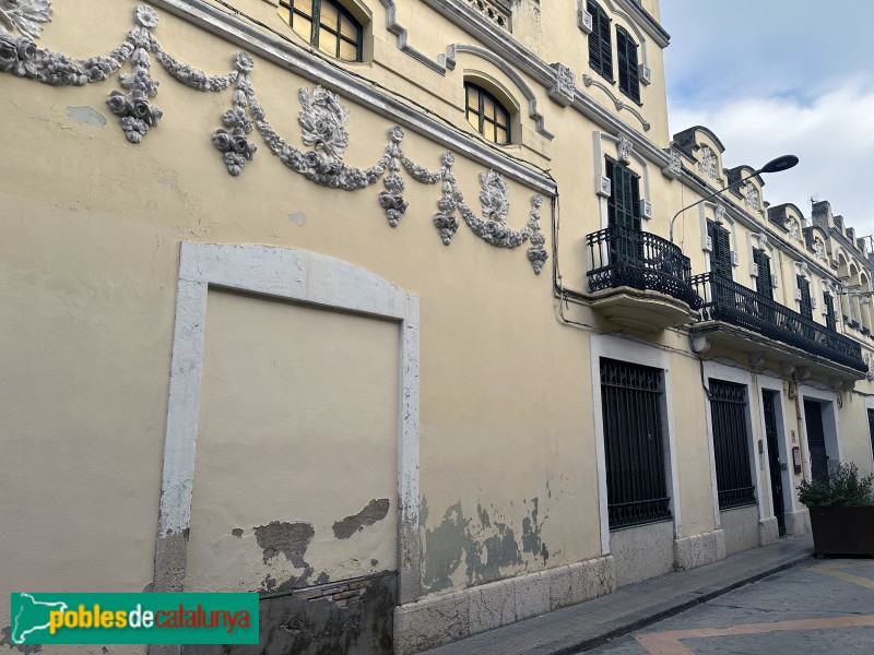 Vilafranca del Penedès - Casa Antoni Galtés (Foto: Albert Esteves, 2024) Vilafranca del Penedès - Casa Antoni Galtés