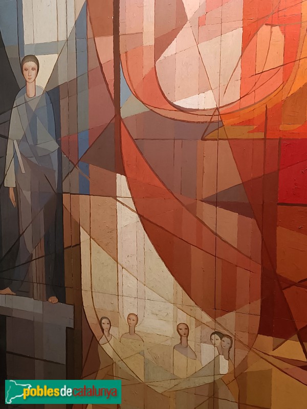 Barcelona - Mural <i>Himne al sol</i> (Foto: Anna Corcoll, 2022) Barcelona - Mural <i>Himne al sol</i>