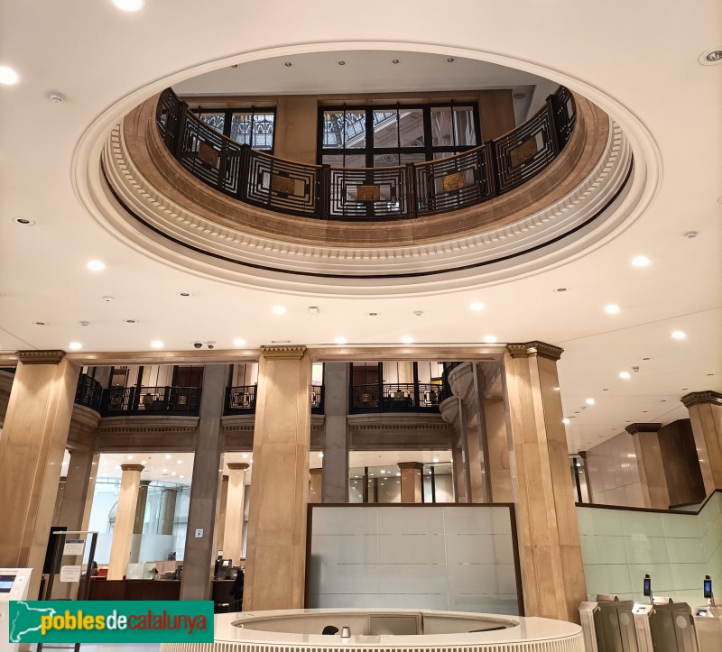 Barcelona - Edifici del Banc d'Espanya (després Caixa Catalunya) (Foto: Anna Corcoll, 2024) Barcelona - Edifici del Banc d'Espanya (després Caixa Catalunya)