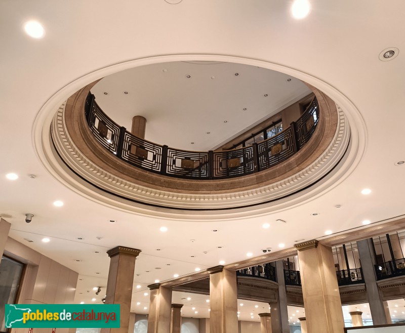 Barcelona - Edifici del Banc d'Espanya (després Caixa Catalunya) (Foto: Anna Corcoll, 2024) Barcelona - Edifici del Banc d'Espanya (després Caixa Catalunya)