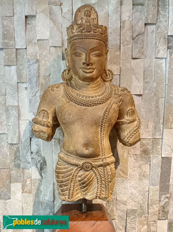 Col·lecció Jordi Clos - Shiva. Esquist. Índia. Segle XI (Foto: Anna Corcoll, 2024) Col·lecció Jordi Clos - Shiva. Esquist. Índia. Segle XI