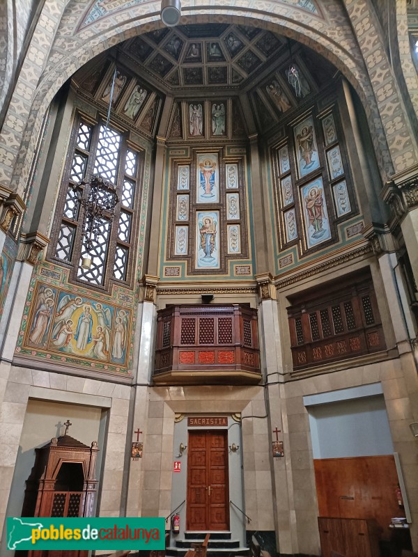 Barcelona - Església de la M.D. dels Àngels (Foto: Anna Corcoll, 2024) Barcelona - Església de la M.D. dels Àngels