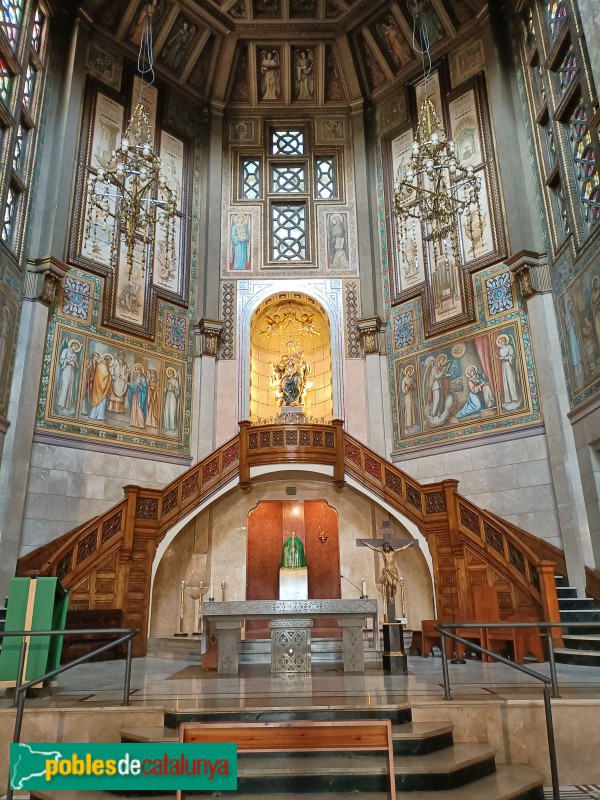 Barcelona - Església de la M.D. dels Àngels (Foto: Anna Corcoll, 2024) Barcelona - Església de la M.D. dels Àngels