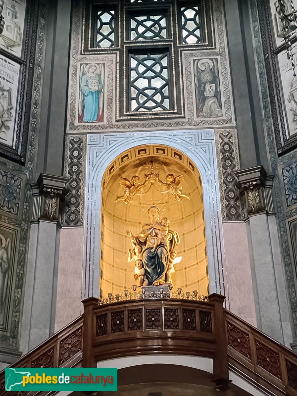 Barcelona - Església de la M.D. dels Àngels (Foto: Anna Corcoll, 2024) Barcelona - Església de la M.D. dels Àngels