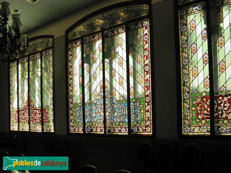 Terrassa - Casa Alegre de Sagrera (Foto: Albert Esteves, 2010) Terrassa - Casa Alegre de Sagrera