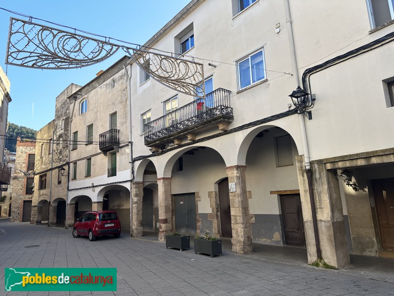 L'Aleixar - Porxos de la Plaça (Foto: Albert Esteves, 2025) L'Aleixar - Porxos de la Plaça