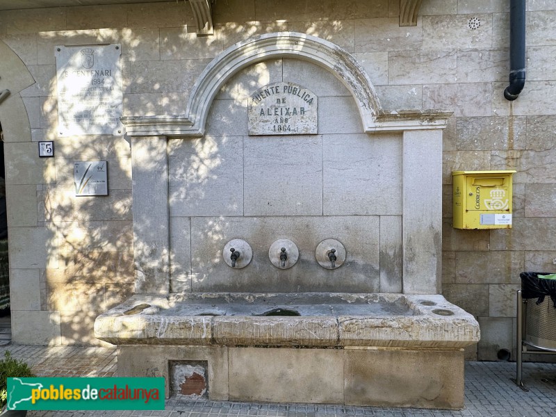 L'Aleixar - Font de la Plaça (Foto: Albert Esteves, 2025) L'Aleixar - Font de la Plaça