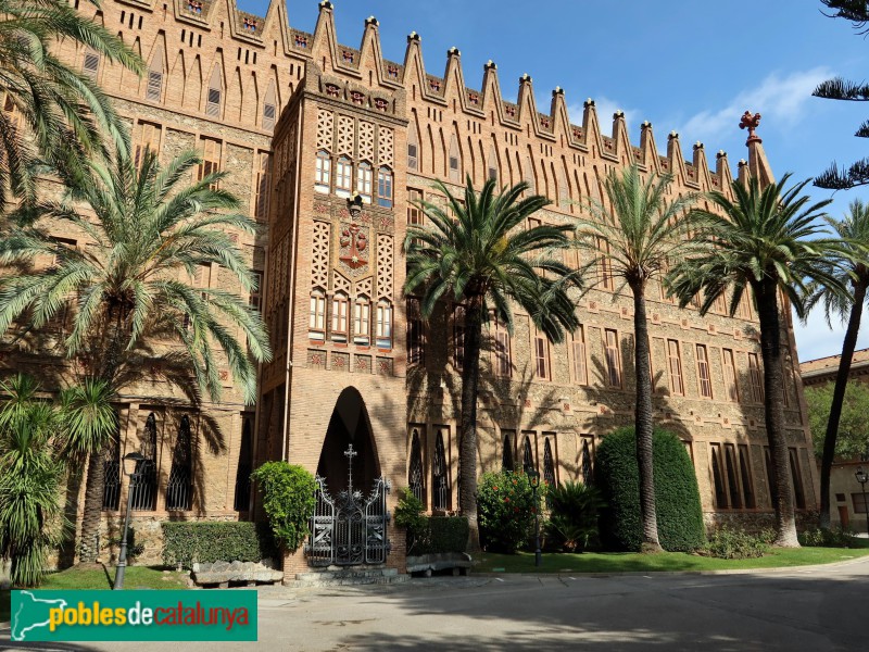 Barcelona - Col·legi de els Teresianes (Foto: <i>Agustí Prats Aragonès</i>, 2024) Barcelona - Col·legi de els Teresianes