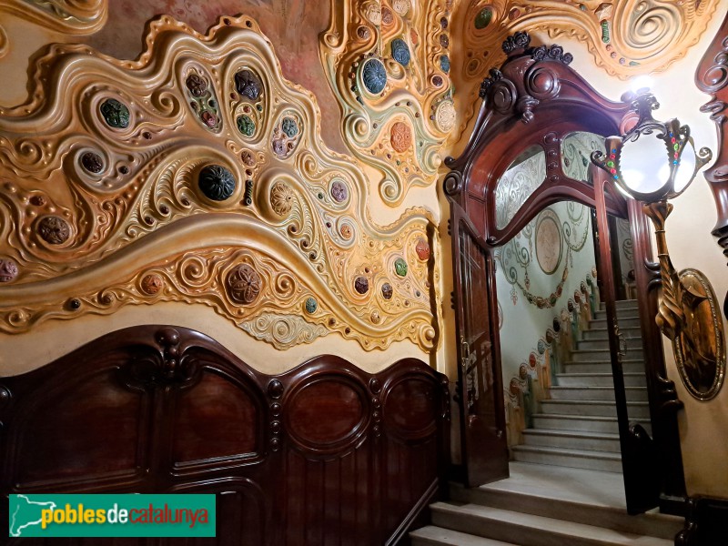 Barcelona - Casa Comalat (Foto: <i>Agustí Prats Aragonès</i>, 2024) Barcelona - Casa Comalat