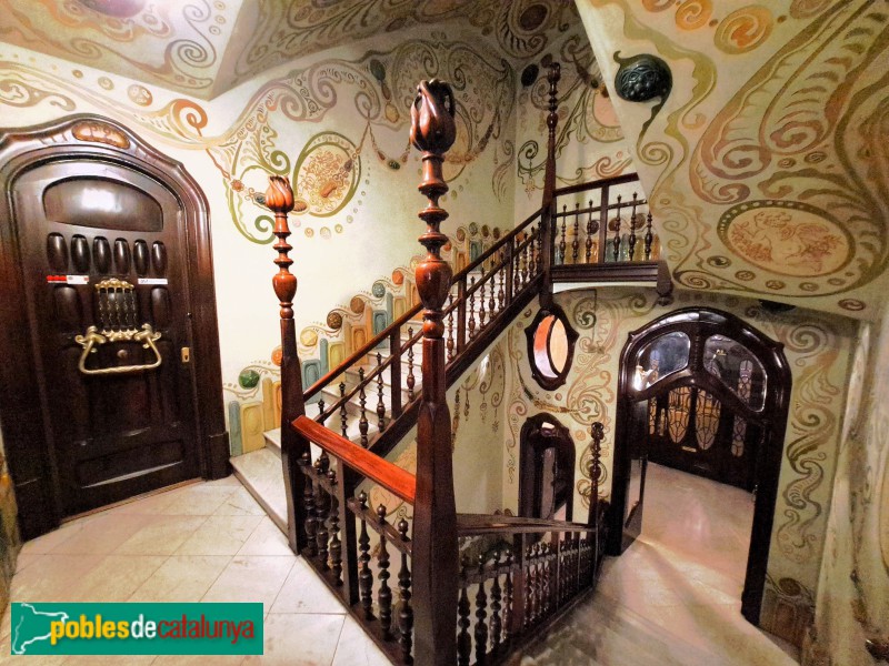 Barcelona - Casa Comalat (Foto: <i>Agustí Prats Aragonès</i>, 2024) Barcelona - Casa Comalat