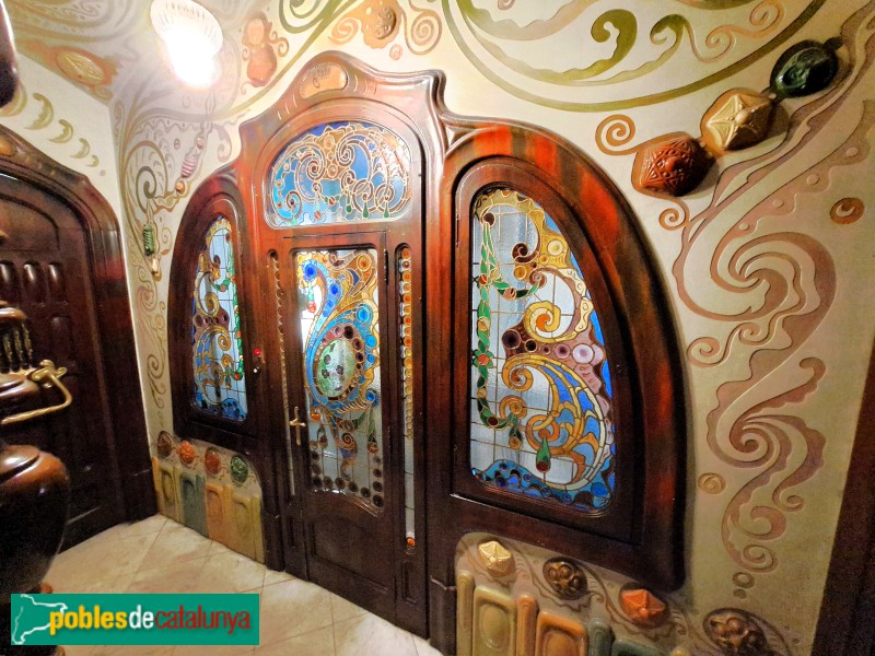 Barcelona - Casa Comalat (Foto: <i>Agustí Prats Aragonès</i>, 2024) Barcelona - Casa Comalat