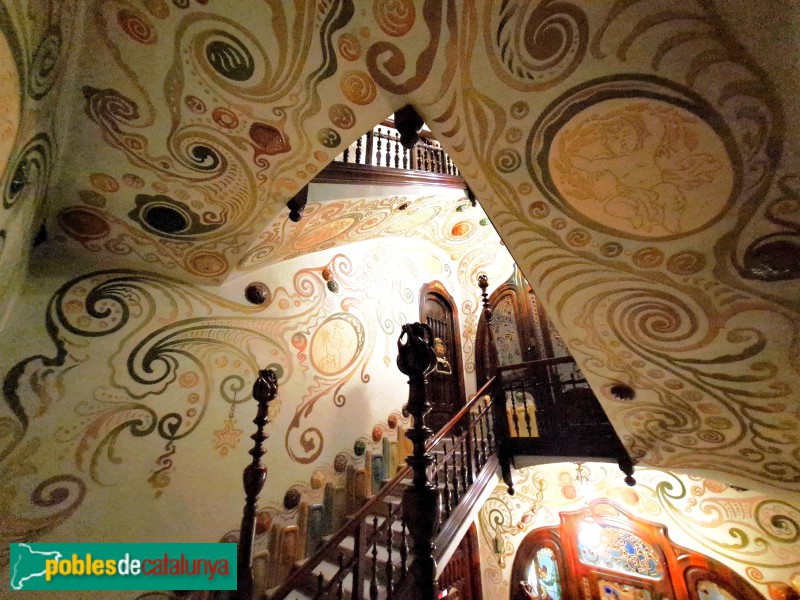 Barcelona - Casa Comalat (Foto: <i>Agustí Prats Aragonès</i>, 2024) Barcelona - Casa Comalat