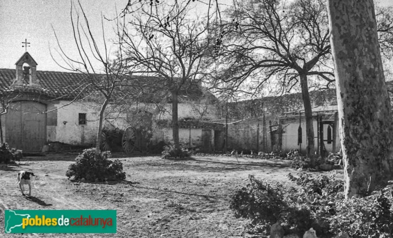 Cambrils - Castell de Vilafortuny (Foto: Montserrat Vidal-Barraquer i Flaquer, 1944) Cambrils - Castell de Vilafortuny