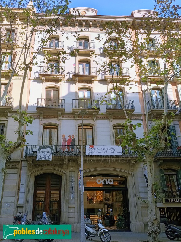 Barcelona - Pau Claris, 94 (Foto: Anna Corcoll, 2024) Barcelona - Pau Claris, 94