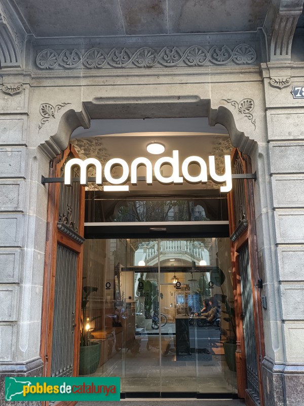 Barcelona - Pau Claris, 79 (Foto: Anna Corcoll, 2024) Barcelona - Pau Claris, 79