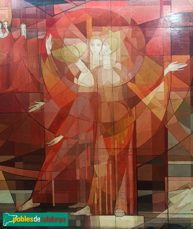 Barcelona - Mural <i>Himne al sol</i> (Foto: Anna Corcoll, 2024) Barcelona - Mural <i>Himne al sol</i>