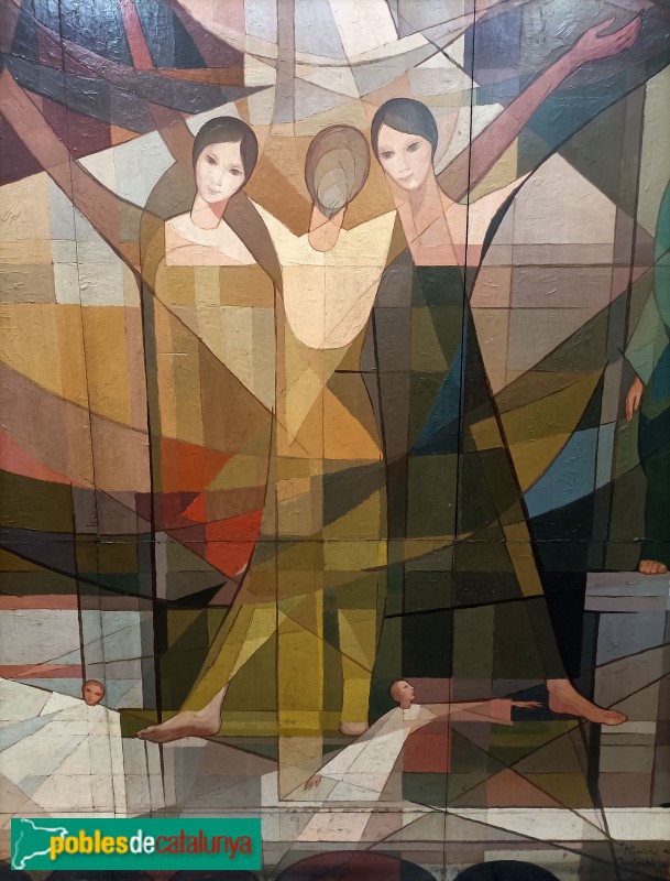 Barcelona - Mural <i>Himne al sol</i> (Foto: Anna Corcoll, 2024) Barcelona - Mural <i>Himne al sol</i>