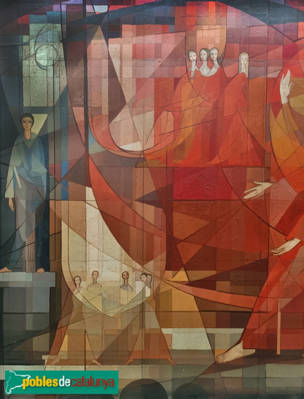 Barcelona - Mural <i>Himne al sol</i> (Foto: Anna Corcoll, 2024) Barcelona - Mural <i>Himne al sol</i>