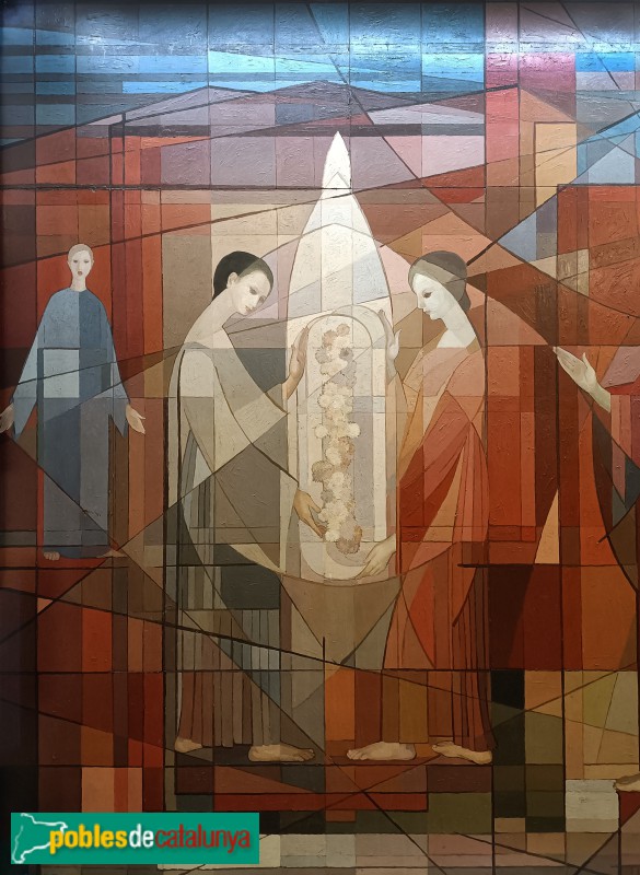 Barcelona - Mural Pau Claris, 162-164 (Foto: Anna Corcoll, 2024) Barcelona - Mural Pau Claris, 162-164