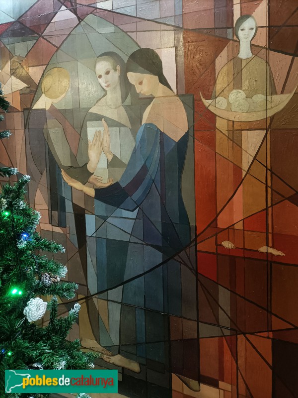 Barcelona - Mural Pau Claris, 162-164 (Foto: Anna Corcoll, 2024) Barcelona - Mural Pau Claris, 162-164