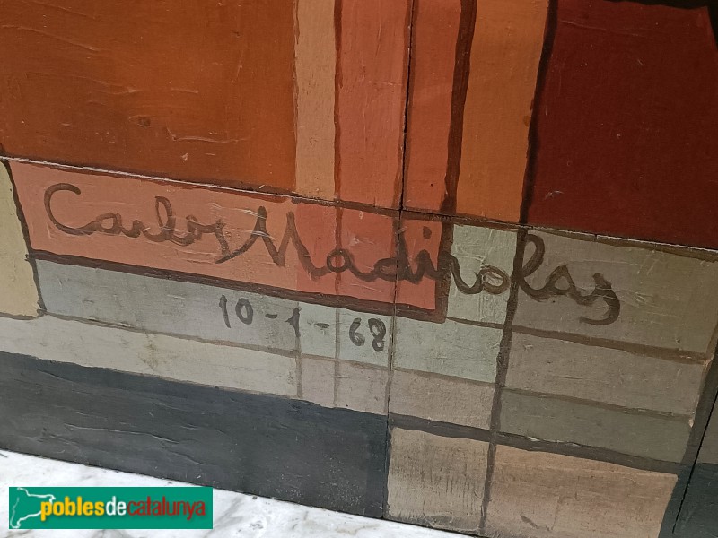 Barcelona - Mural Pau Claris, 162-164 (Foto: Anna Corcoll, 2024) Barcelona - Mural Pau Claris, 162-164