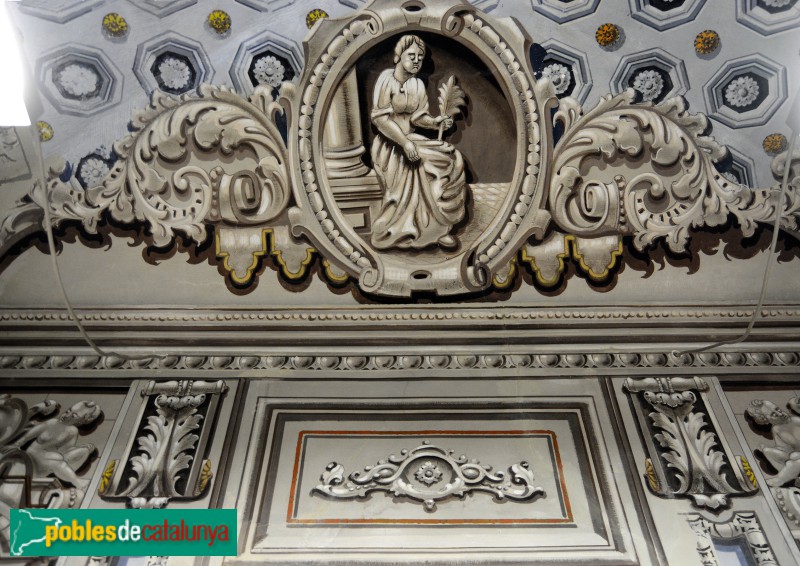 Cassà de la Selva - Casa Trinxeria. Interior (Foto: <i>Jordi Contijoch -calaix.gencat.cat-</i>, 2014) Cassà de la Selva - Casa Trinxeria. Interior