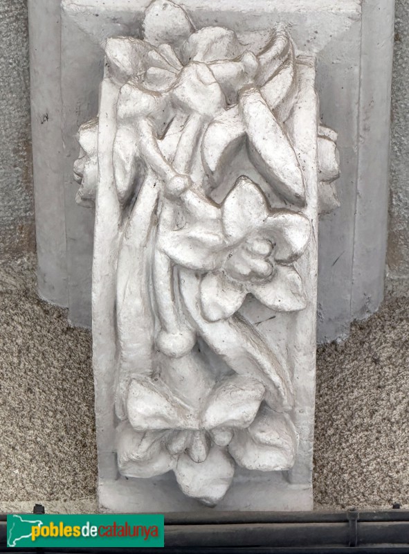 Cassà de la Selva - Casa Josep Vilallonga (Casa Olivé) (Foto: Albert Esteves, 2025) Cassà de la Selva - Casa Josep Vilallonga (Casa Olivé)