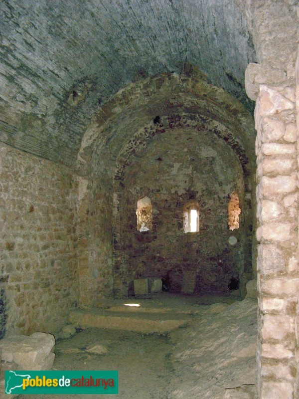 El Montmell - Església de Sant Miquel del Castell de Marmellar (Foto: Albert Esteves, 2006) El Montmell - Església de Sant Miquel del Castell de Marmellar