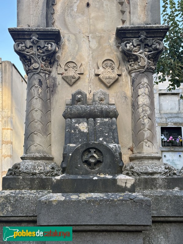 Girona - Cementiri. Panteó Dolors de Foxà