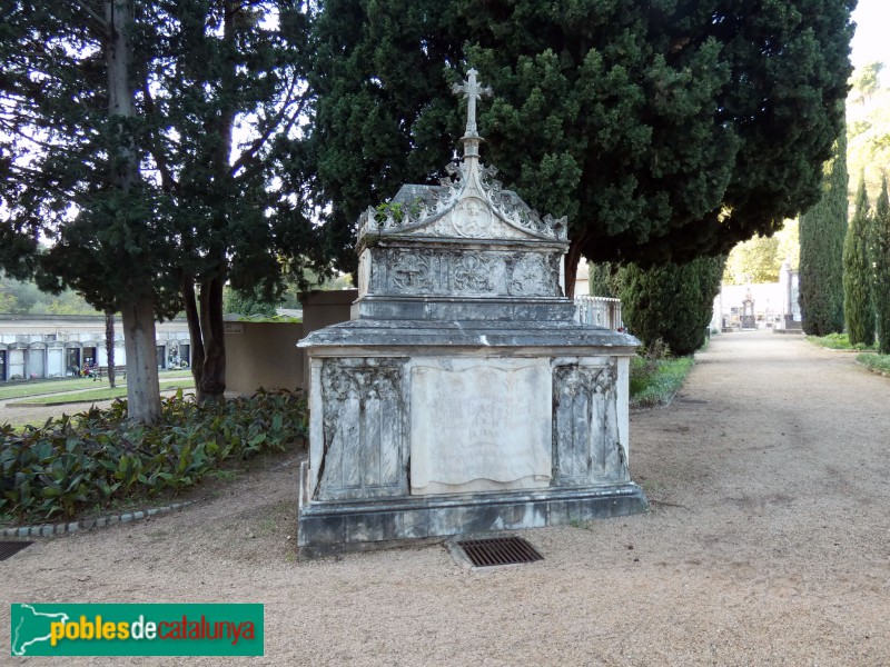 Girona - Cementiri. Panteó Bosch Moré