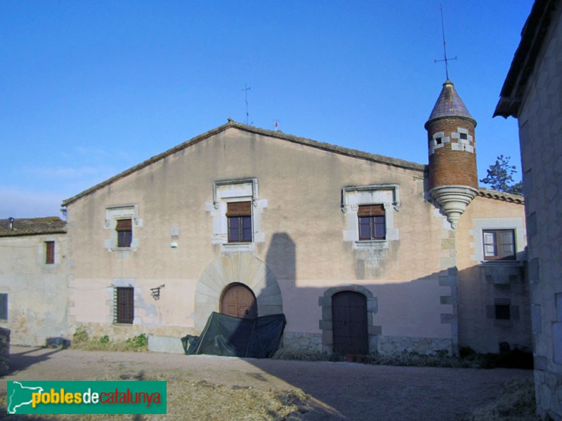 Llagostera - Torre Albertí (Foto: <i>Josep Font Piqueras -invarquit.cultura.gencat.cat-</i>, 2012) Llagostera - Torre Albertí