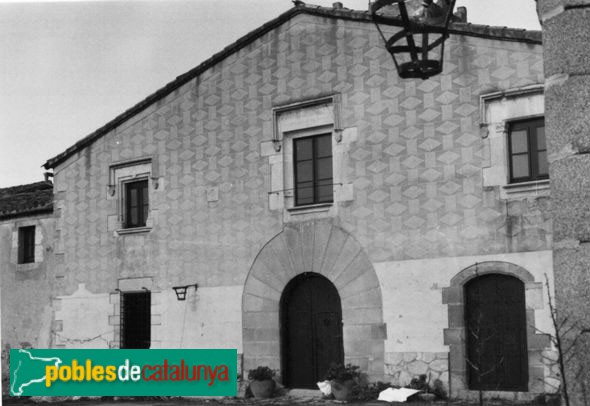 Llagostera - Torre Albertí (Foto: <i>Ramon M. Castells -calaix.gencat.cat-</i>, 1983) Llagostera - Torre Albertí