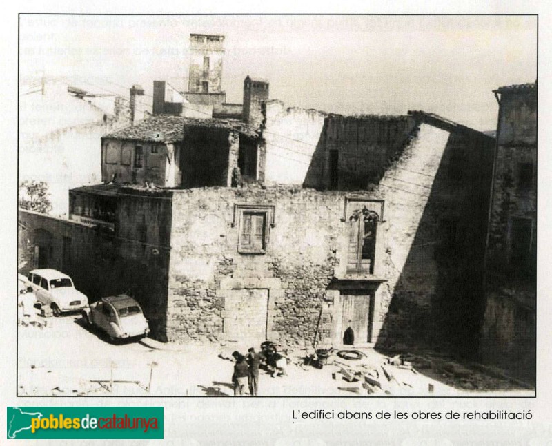 Llagostera - Casa de les Vídues, abans de la reconstrucció